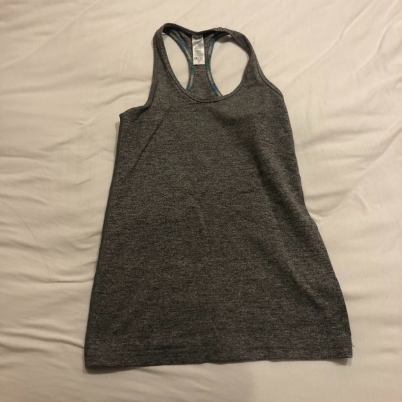 Ivivva Grey Racerback Workout Tank - Picture 1 of 4